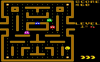 Ms.Pac atari screenshot